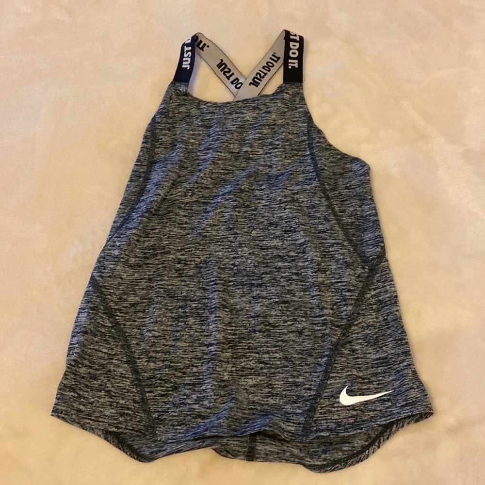 nike cross back tank top